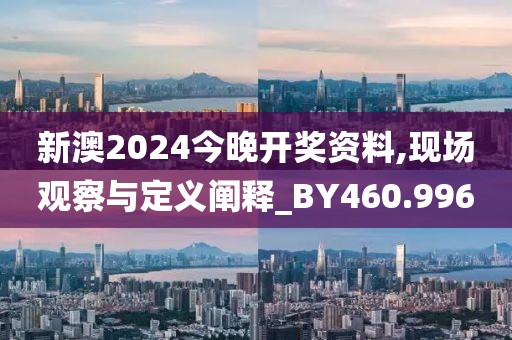 新澳2024今晚开奖资料,现场观察与定义阐释_BY460.996