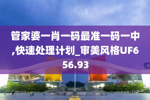 管家婆一肖一码最准一码一中,快速处理计划_审美风格UF656.93