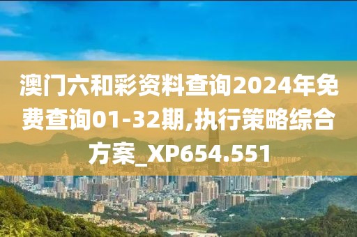 澳门六和彩资料查询2024年免费查询01-32期,执行策略综合方案_XP654.551