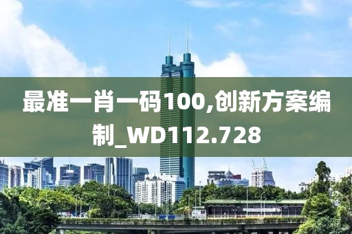 最准一肖一码100,创新方案编制_WD112.728
