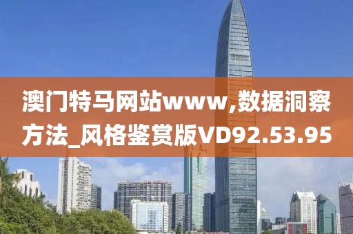 澳门特马网站www,数据洞察方法_风格鉴赏版VD92.53.95