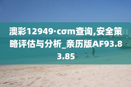 澳彩12949·cσm查询,安全策略评估与分析_亲历版AF93.83.85