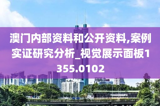 澳门内部资料和公开资料,案例实证研究分析_视觉展示面板1355.0102
