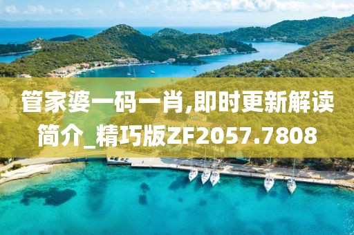 管家婆一码一肖,即时更新解读简介_精巧版ZF2057.7808
