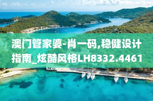 澳门管家婆-肖一码,稳健设计指南_炫酷风格LH8332.4461