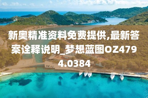 新奥精准资料免费提供,最新答案诠释说明_梦想蓝图OZ4794.0384