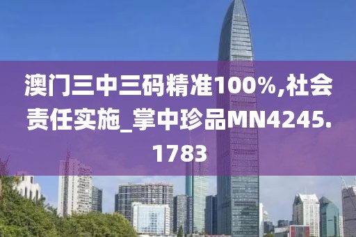 澳门三中三码精准100%,社会责任实施_掌中珍品MN4245.1783