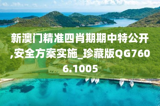 新澳门精准四肖期期中特公开,安全方案实施_珍藏版QG7606.1005