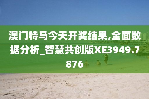 澳门特马今天开奖结果,全面数据分析_智慧共创版XE3949.7876