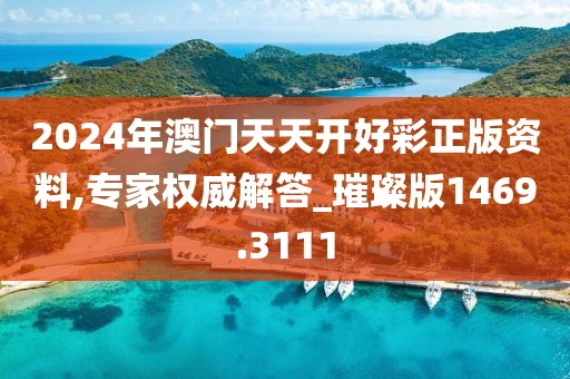 2024年澳门天天开好彩正版资料,专家权威解答_璀璨版1469.3111
