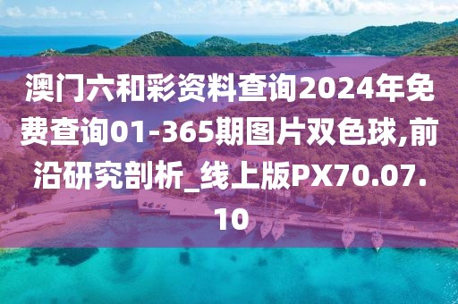 澳门六和彩资料查询2024年免费查询01-365期图片双色球,前沿研究剖析_线上版PX70.07.10