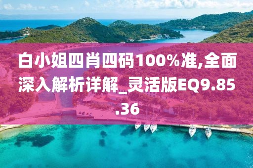 白小姐四肖四码100%准,全面深入解析详解_灵活版EQ9.85.36