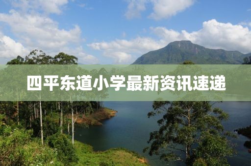 四平东道小学最新资讯速递