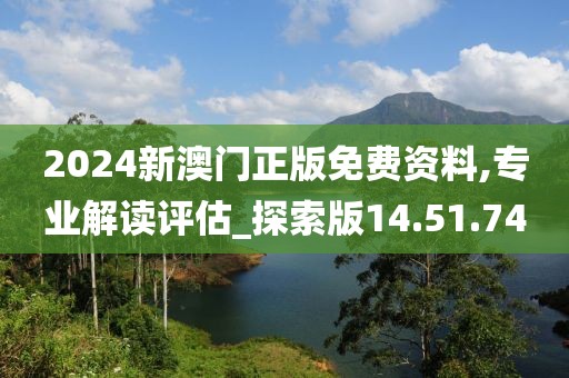 2024新澳门正版免费资料,专业解读评估_探索版14.51.74