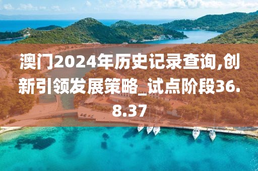 澳门2024年历史记录查询,创新引领发展策略_试点阶段36.8.37