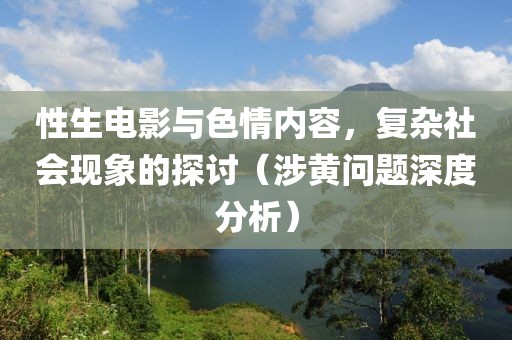 性生电影与色情内容，复杂社会现象的探讨（涉黄问题深度分析）