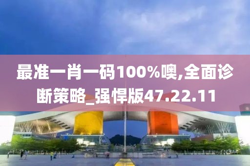 最准一肖一码100%噢,全面诊断策略_强悍版47.22.11