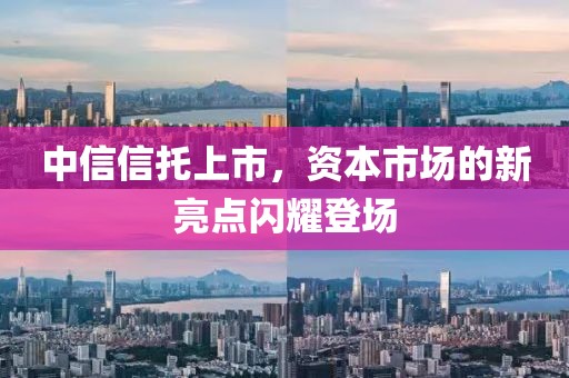 中信信托上市，资本市场的新亮点闪耀登场
