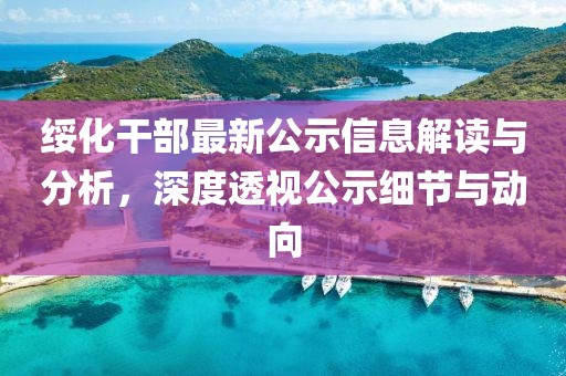 绥化干部最新公示信息解读与分析，深度透视公示细节与动向