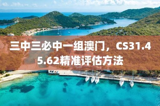 三中三必中一组澳门，CS31.45.62精准评估方法