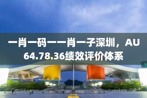 一肖一码一一肖一子深圳，AU64.78.36绩效评价体系