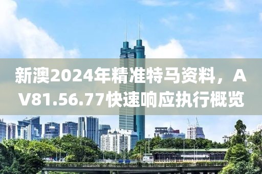 新澳2024年精准特马资料，AV81.56.77快速响应执行概览