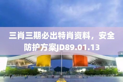 三肖三期必出特肖资料，安全防护方案JD89.01.13