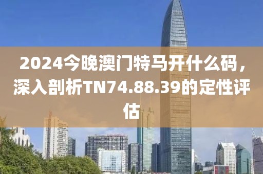 2024今晚澳门特马开什么码，深入剖析TN74.88.39的定性评估