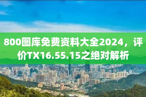 800图库免费资料大全2024，评价TX16.55.15之绝对解析