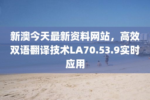 新澳今天最新资料网站，高效双语翻译技术LA70.53.9实时应用