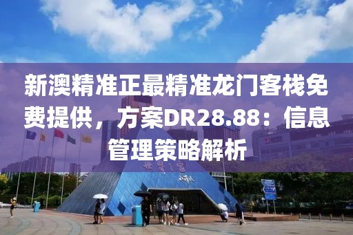 新澳精准正最精准龙门客栈免费提供，方案DR28.88：信息管理策略解析