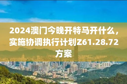 2024澳门今晚开特马开什么，实施协调执行计划Z61.28.72方案