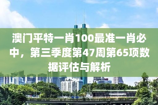 澳门平特一肖100最准一肖必中，第三季度第47周第65项数据评估与解析
