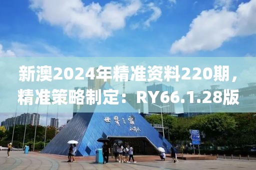 新澳2024年精准资料220期，精准策略制定：RY66.1.28版