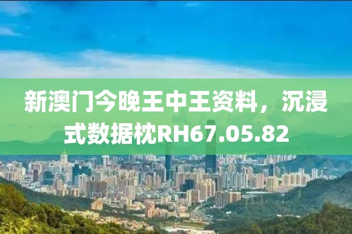 新澳门今晚王中王资料，沉浸式数据枕RH67.05.82