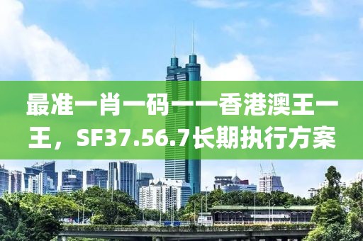 最准一肖一码一一香港澳王一王，SF37.56.7长期执行方案