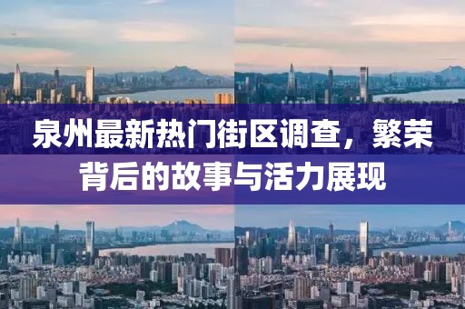 泉州最新热门街区调查，繁荣背后的故事与活力展现