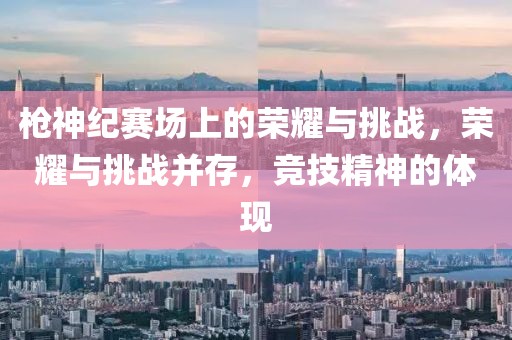枪神纪赛场上的荣耀与挑战，荣耀与挑战并存，竞技精神的体现