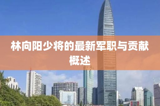 林向阳少将的最新军职与贡献概述