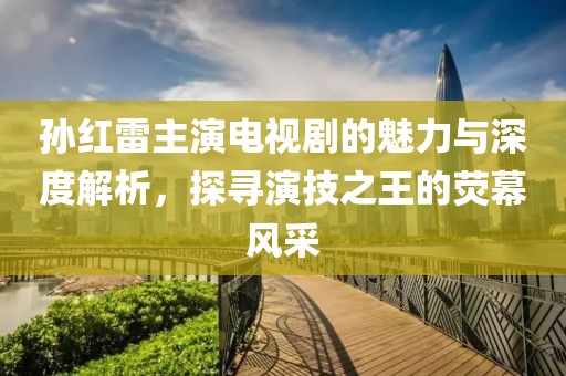 孙红雷主演电视剧的魅力与深度解析，探寻演技之王的荧幕风采