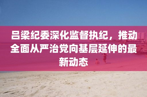 吕梁纪委深化监督执纪，推动全面从严治党向基层延伸的最新动态