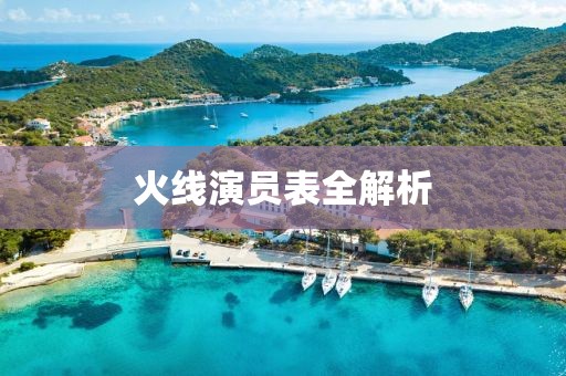 火线演员表全解析