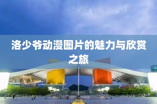 洛少爷动漫图片的魅力与欣赏之旅