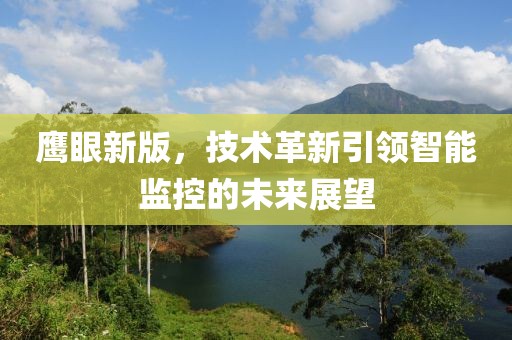 鹰眼新版，技术革新引领智能监控的未来展望