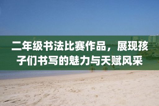 二年级书法比赛作品，展现孩子们书写的魅力与天赋风采