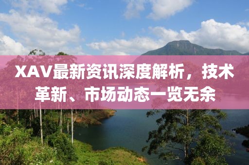 XAV最新资讯深度解析，技术革新、市场动态一览无余