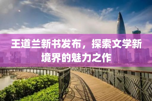 王道兰新书发布，探索文学新境界的魅力之作