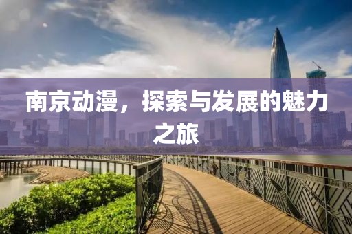 南京动漫，探索与发展的魅力之旅