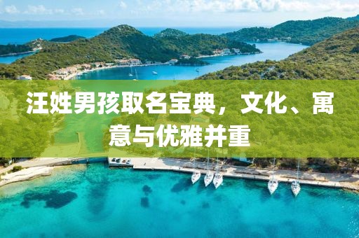汪姓男孩取名宝典，文化、寓意与优雅并重