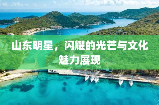 山东明星，闪耀的光芒与文化魅力展现